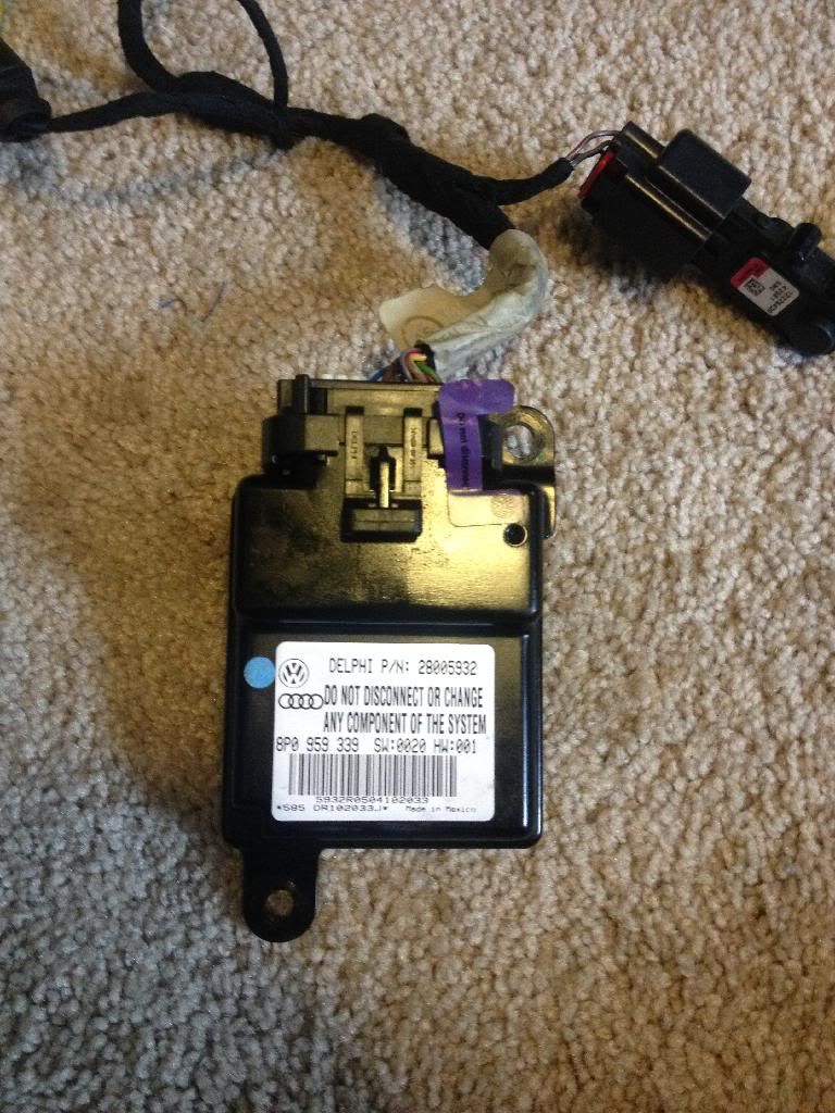 Passenger seat occupancy sensor installation VW Vortex Volkswagen Forum